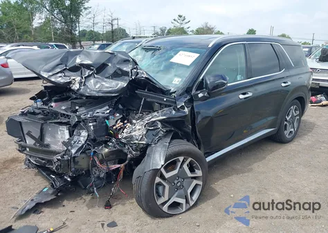 2025 Hyundai Palisade Sel Premium from USA, damaged, VIN KM8R4DGE1SU918478